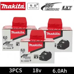 Makita Battery BL1860 Rechargeable Battery 18V 6.0Ah Lithium Ion for Makita 18v Battery 6Ah BL1850 BL1880 BL1860B LXT400
