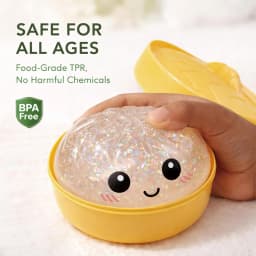 Steamed Dumpling shaped sensory squeeze toy Squishiess Dumplings Stress Balls Fidget Sensory Toy Quick-rebound Stress Relief Toy