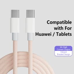 USB C Cable to USB C 100W Fast Charging Charger Cable Supports Fast Charging For Iphone 16 15 Samsung Xiaomi Huawei
