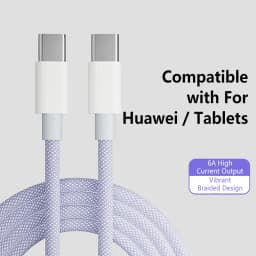 USB C Cable to USB C 100W Fast Charging Charger Cable Supports Fast Charging For Iphone 16 15 Samsung Xiaomi Huawei