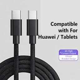 USB C Cable to USB C 100W Fast Charging Charger Cable Supports Fast Charging For Iphone 16 15 Samsung Xiaomi Huawei