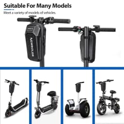 NEWBOLER 5L Electric Scooter Front Bag With Password Lock Large Capacity Electric Scooter Bag Outdoor Storage For Xiaomi Scooter