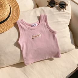 Kids Summer Clothes Sleeveless T-shirt Fashion Children T-shirt For Girls Boys Cotton Vest Tops