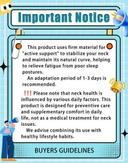 Chiropractic Pillow Neck Relaxer Cervical Traction Device TMJ Pain Relief Spine Alignment Shoulder Support for Comfortable Sleep