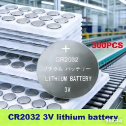 50-1000PCS Bulk CR2032 Lithium Button Cell Batteries Long Lasting for Watches Remotes & Key Fobs