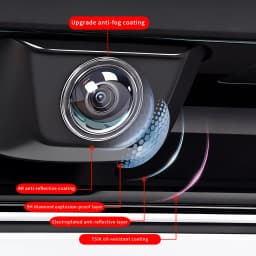 2PCS Car Camera Lens Protector HD Rear View Backup Camera Cover 360° Camera Protection Anti Scratch Waterproof Car Accessories
