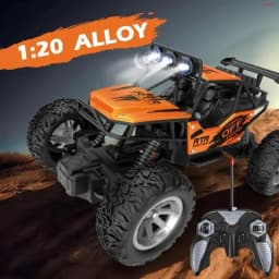 1:20 Remote Control Alloy Climbing Car 2.4G_Hz High-Performance RC Climbing Vehicle with Lights Toy Car for Kid‘s Festival Gifts