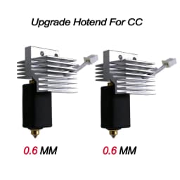 For Elegoo CC Upgrade hotend Assembled Extruder Hotend Kit for Elegoo Centauri Carbon Replaceable Nozzle 0.2/0.4/0.6/0.8 mm