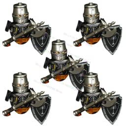 Medieval Lion Knights Armor Knights moc ST3634 Models mini Action Figures Accessories Building Blocks Puzzle Kids Toys Gifts