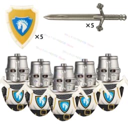 Medieval Lion Knights Armor Knights moc ST3634 Models mini Action Figures Accessories Building Blocks Puzzle Kids Toys Gifts