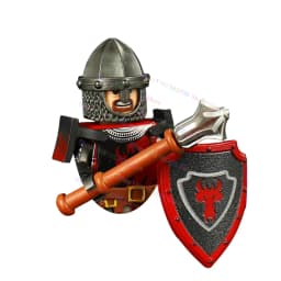 Medieval Lion Knights Armor Knights moc ST3634 Models mini Action Figures Accessories Building Blocks Puzzle Kids Toys Gifts
