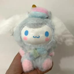 2026 New Sanrio Dream Unicorn Series Vinyl Plush Blind Box Cute Cartoon Hello Kitty Kuromi Pendants Girl Bag Ornament Toy Gifts