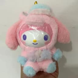 2026 New Sanrio Dream Unicorn Series Vinyl Plush Blind Box Cute Cartoon Hello Kitty Kuromi Pendants Girl Bag Ornament Toy Gifts