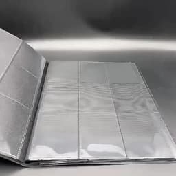 1Pc Card Binder 160/360/480 Trading Card Holder Book PP Cover Binder For Cards Durable Side Loading Card Book With Gaming Cards