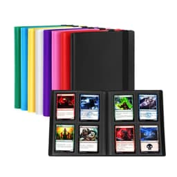 1Pc Card Binder 160/360/480 Trading Card Holder Book PP Cover Binder For Cards Durable Side Loading Card Book With Gaming Cards