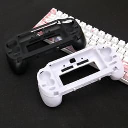 Black White For PS VITA 1000 PSV1000 Game Hand Grip Handle Holder Joypad Stand Case Shell Protect with L2 R2 Trigger Button