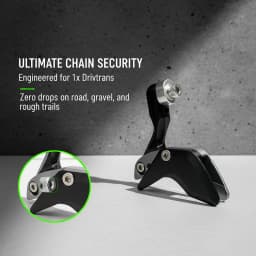 CNC Machined 6061-T6 Aluminum 1x Bike Chain Guide for MTB Road Gravel Cyclocross Chain Keeper High Performance No Plastic