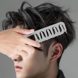 Volumizing Wide-Tooth Hair Styling Comb Curling Tools Fluffy Texture for Men Ideal for All Hair Types Hairstyling Tools