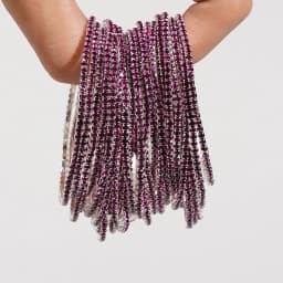 5pcs Fashion Crystal Rhinestone Elastic Bracelet For Women Stretch Stackable Bracelets Classic Wristband Daily Female Jewelry
