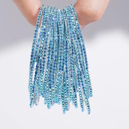 5pcs Fashion Crystal Rhinestone Elastic Bracelet For Women Stretch Stackable Bracelets Classic Wristband Daily Female Jewelry