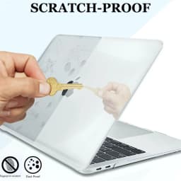 Crystal Clear Laptop Case for Macbook Neo 13 2026 Air 15 M4 M3 Hard Cover for Mac Book Pro 14 M1 M2 M5 14 16 Sleeve Accessories