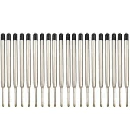 10/20/30/40pcs L:3.9 In Ballpoint Pen Refills for Parker Pens Medium Point blue Black Ink Rods for Writing Office Stationery