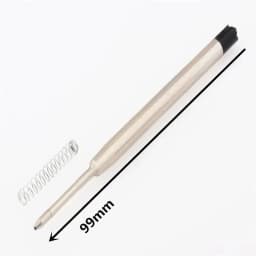 10/20/30/40pcs L:3.9 In Ballpoint Pen Refills for Parker Pens Medium Point blue Black Ink Rods for Writing Office Stationery
