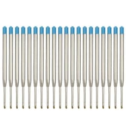 10/20/30/40pcs L:3.9 In Ballpoint Pen Refills for Parker Pens Medium Point blue Black Ink Rods for Writing Office Stationery
