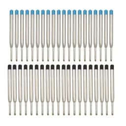 10/20/30/40pcs L:3.9 In Ballpoint Pen Refills for Parker Pens Medium Point blue Black Ink Rods for Writing Office Stationery