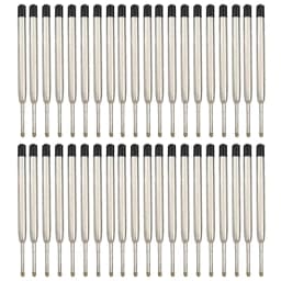 10/20/30/40pcs L:3.9 In Ballpoint Pen Refills for Parker Pens Medium Point blue Black Ink Rods for Writing Office Stationery