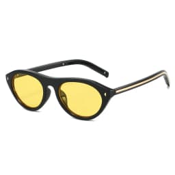 Fashion Triangle Cat Eye Sunglasses for Women Vintage Small Frame Gradient UV400 Sun Glasses Men Retro Hip Hop Driving Shades