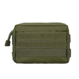 Double Layer EDC Pack Men Tactical Molle Waist Belt Oxford Hip Pouch Fanny Pack Camping Hunting Accessories Utility Bag
