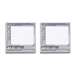 Vintage Computer Drawing Sticky Notes 50 Sheets - Ideal for Artists & Office Use,Durable Adhesive Notes, Sticky Notes for Office