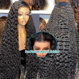 13x6 HD Lace Frontal Deep Wave Human Hair Wig Glueless Wigs Human Hair Ready To Wear 5x5 HD Lace Closure Wig Clearance Sale