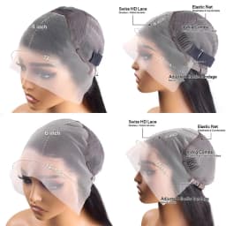13x6 HD Lace Frontal Deep Wave Human Hair Wig Glueless Wigs Human Hair Ready To Wear 5x5 HD Lace Closure Wig Clearance Sale