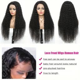 13x6 HD Lace Frontal Deep Wave Human Hair Wig Glueless Wigs Human Hair Ready To Wear 5x5 HD Lace Closure Wig Clearance Sale
