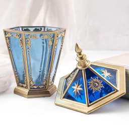 DIY Lighthouse Silicone Mold with Lid Crystal Epoxy Resin Star Moon Hexagon Crystal Cluster Mirror Storage Box Mold Home Decor