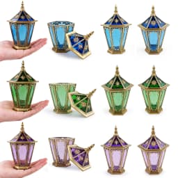 DIY Lighthouse Silicone Mold with Lid Crystal Epoxy Resin Star Moon Hexagon Crystal Cluster Mirror Storage Box Mold Home Decor