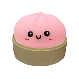 11 Styles Realistic Giant Dumpling Squeeze Toy With Bamboo Steamer Soft Dough Ball Decompression Fidget Toy Funny Creative Gift