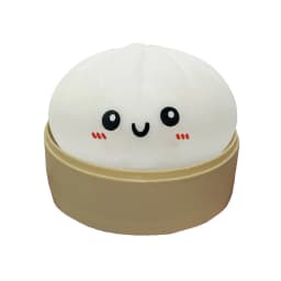 11 Styles Realistic Giant Dumpling Squeeze Toy With Bamboo Steamer Soft Dough Ball Decompression Fidget Toy Funny Creative Gift