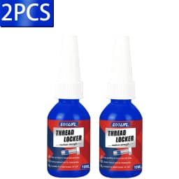 LOOLIFL 243 271 Screw Lock Threadlocker Red Screw Glue Thread Locking Agent Anaerobic Glue Anti-loose Universal Thread Sealants