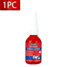 LOOLIFL 243 271 Screw Lock Threadlocker Red Screw Glue Thread Locking Agent Anaerobic Glue Anti-loose Universal Thread Sealants