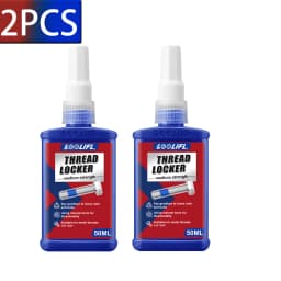 LOOLIFL 243 271 Screw Lock Threadlocker Red Screw Glue Thread Locking Agent Anaerobic Glue Anti-loose Universal Thread Sealants