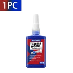 LOOLIFL 243 271 Screw Lock Threadlocker Red Screw Glue Thread Locking Agent Anaerobic Glue Anti-loose Universal Thread Sealants