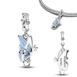 Hot Sales 925 Sterling Silver Charms Animal Horse Butterfly Snail Bird Dog Beads Bracelets Necklaces Womens DIY Jewelry Gift