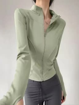 Retro Stand Collar Jacket for Women Spring 2026 New Arrival - Slim-Fit Versatile Casual Short Coat