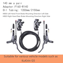 XOD H800/H880 Electric Scooter Hydraulic Disc Brake for KUKirin G4 G2 Master G2 Ultra G3PRO Electric Scooter Hydraulic Oil Brake