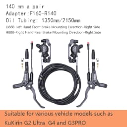 XOD H800/H880 Electric Scooter Hydraulic Disc Brake for KUKirin G4 G2 Master G2 Ultra G3PRO Electric Scooter Hydraulic Oil Brake