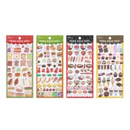 Japanese Sushi Food Cake 3D Puffy Foam Stickers Cute Cartoon Waterproof Decals for Girls DIY Craft Phone Decor Gifts