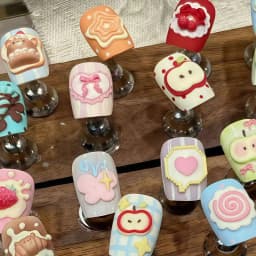 Cute Frame Dialogue Box Star Heart Apple Butterfly Nail Art Decorations Transparent Silicone Mold for Nail Art